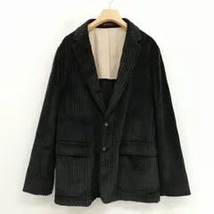ザジジ THE GIGI STARMAN コーデュロイ モールスキン ジャケット テーラード ブレザー 美品 50 ブラックのサムネイル