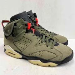 【US10】 AIR JORDAN 6 RETRO SP TRAVIS SCOTT CN1084-200 【中古】 箱有