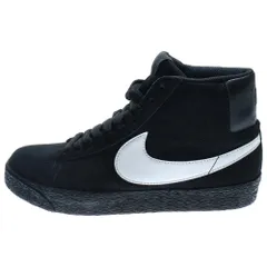 NIKE (ナイキ) SB BLAZER ZOOM MID SB ブレザー ズーム ハイカットスニーカー 26cm ブラック 864349-007