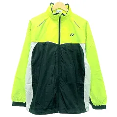 ヨネックス ヒートカプセル テニス ジャケット ブルゾン スポーツウェア バドミントン L 蛍光イエロー 黒 ブラック 防寒 A0324