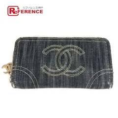 CHANEL デニム キルティング 長財布 CHANEL デニム キルティング 長財布