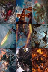 MTG FF イラストコレクション 時空を渡りし者、グ・ラハ・ティア 1枚