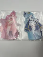 リゼロ　アクリルスタンドキーホルダー　レム　ラム