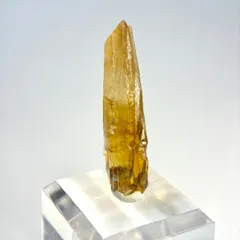 中国貴州省産ゴールデンカルサイト 【一点物】 原石 鉱物 天然石 パワーストーン (No.1765)