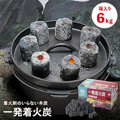 着火炭 6kg BBQ 木炭粉 スピード着火 炭 燃料 着火材 次世代燃料 アウトドア キャンプ ダッチオーブン 七輪 バーベキュー コンロのサムネイル
