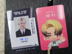 ENHYPEN（エンハイプン・エナプ）WORLD ポップアップ パイロット ニキ spカード 夜 キー キッズ カード