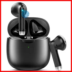【人気商品】bluetoothイヤホン【2025年アップグレード版】AIスマート ワイヤレスイヤホン ENC通話ノイズキャンセリング 最新Bluetooth5.4 ブルートゥースイヤホン 全音域HI-FI音質 低遅延 接続瞬時 Type-C 急速充電 片耳/両