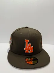 Newera ロサンゼルスドジャース ワールドシリーズ1988 59fifty フィッティドキャップ ブラウンカラー