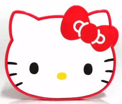 【中古】トレーディングフィギュア ダイカットハローキティ(リボン) 「サンリオキャラクターズ minimini折りたたみテーブル」