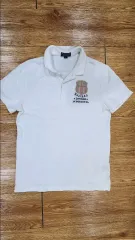 ポロ ラルフローレン 白 半袖 カラーTシャツ