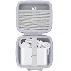 新品 （ケースのみ）アンカー Anker Nano Charging Station (7-in-1 100W 巻取り式 USB-C ケーブル) USBタップ 電源タップ 専用収納ケース，オフホワイト‐co2CREA