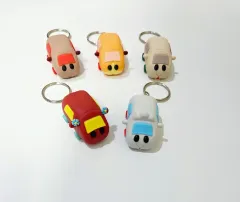 PUI PUI モルカー キーホルダー 5種セット 立体キーホルダー