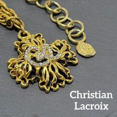 美品】Christian Lacroix ネックレス イヤリング ヴィンテージ - メルカリ