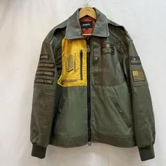 AVIREX アヴィレックス ジャケット、上着 レザージャケット ARMY MECHANIC JACKET レザージャケット 羊革 6111038