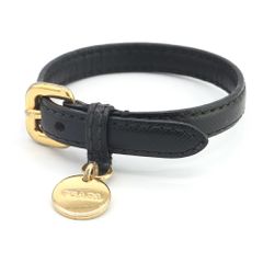 PRADA プラダ スウェード レザー ブレスレットブラウン イタリア製 