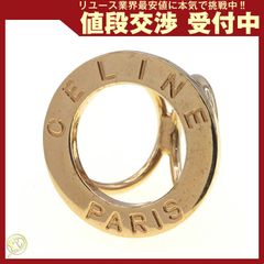 希少モデル CELINE セリーヌ バングル ブレスレット ゴールド 