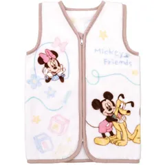 【新品】 un doudou ふわふわ毛布の スリーパー ディズニー ミッキー＆フレンズ 40×56cm （0～5歳頃） ニューマイヤー あったか素材 NZ2203-MK 1