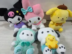 まとめ売り) サンリオ マイドロディ ポチャッコ クロミ ポムポムプリン ぬいぐるみ フィギュア