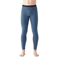 [グンゼ] ズボン下 ホットマジック 寒さ知らず 裏起毛 ストレッチ 前あき MH0701 メンズ Ｖネービーモク 1