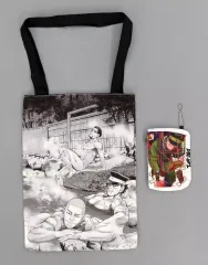 【中古】バッグ 集合(ゴールデンカムイ) コミック型ポーチ付きエコバッグ 「ヤングジャンプ45周年×FOREVER 21」