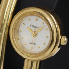 稼働✨ VEXCEL パール 腕時計 本真珠 シェル文字盤 ゴールド