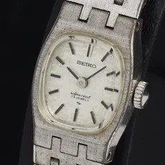 稼働 セイコー スペシャル 1140-7010 手巻き シルバー文字盤 23石 レディース腕時計 KRH 2000000 NSK
