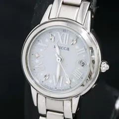 タフソーラー シチズン ウィッカ 石付 H0F8-R005235 シェル文字盤 デイト レディース腕時計 2000000 NSK KRK