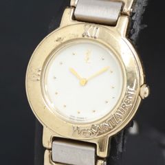 QZ 이브산 로랑 2200-229789 화이트 문자판 여성 시계 2000000 NSK KRK
