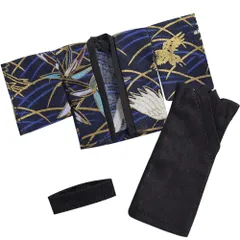 新品 人形用 P9 11cm 和服 11cmボディ用 GSC素体 3点セット オビツドール YMY スーツ OB11 衣装 オビツボディ オビツ11 着物 ねんどろいど YUYAKESHI 浴衣 男（鳥）