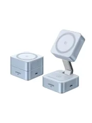 UGREEN MagFlow 【世界初発売 技術革新】25W Qi2 ワイヤレス充電器 超高速・超高効率ワイヤレス充電 MagSafe対応 2-in-1 マグセーフ充電器 Thermal Guard温度制御 折畳み コンパクト iphone1 5b4789d5