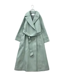 ロングコート タグ付き ベルテッド フレア ロングCT 6625-126-1185 レディース SIZE M EMMEL REFINES