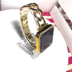 42mm 40mm 41mm 38mm 44mm AppleWatch　カバー AppleWatch　バンド 大人気 AppleWatch ベルト アップルウォッチ　ベルト アップルウォッチ　カバー チェーンベルト キラキラカバー インスタ映え オシャレ 