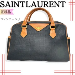 美品・希少 YSL ボストンバッグ ブラック/ベージュ 美品・希少 YSL ボストンバッグ ブラック/ベージュ