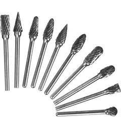 新品 ZOYUBS 超硬バー タングステンバー 超硬タングステンでゴリゴリ削れる ロータリーヤスリ タングステン製 リューター ビット 超硬ドリルビット ドリル カッター ルータービット 超硬ドリル 研磨 タングステンバー タングステン加工 ロータリーバー ダ