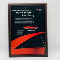 ビンテージ 広告　ポスター 　『 ワイルドキャット 』 1960's　オリジナル　額付 アメリカ　当時物　輸入雑貨　ヴィンテージ　アドバタイジング　レトロ　390mm × 283mm  ( AZ645 )