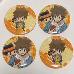 家庭教師ヒットマンREBORN！　ひこくじ　E賞缶バッジ2個セット×2　沢田綱吉