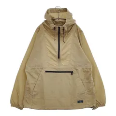 L.L.Bean Bean's LIGHT NYLON ANORAK ビーンズライトナイロンアノラック  3175-1033 ジャケット ベージュ メンズ エルエルビーン【中古】5-1019M∞