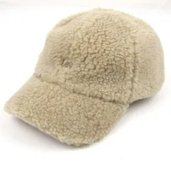 リー スナイデル コラボ キャップ ボア 帽子 ブランド レディース ﾌﾘｰサイズ ベージュ Lee 【中古】