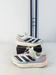 アディダス アジゼロ タクミ セン9 シルバー バイオレット 白 265