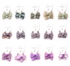 新品　発表会 結婚式 へあゴム 赤ちゃん 小学生 ヘアアクセサリー 蝶結び かわいい 幼稚園 シンプル おしゃれ 保育園 女の子 キッズ 誕生日 髪ゴム 髪 ゴム プレゼントドレス ベビー リボン (カラフル 子供 こども B) ヘアゴム LYXOTO