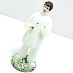 ボヘミア ドクター シリーズ ガラス 人形 - メルカリ
