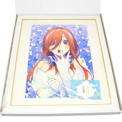 五等分の花嫁　パートナーコレクション　記念額装絵　中野三玖 五等分の花嫁 パートナーコレクション』開催！ | Anique株式会社