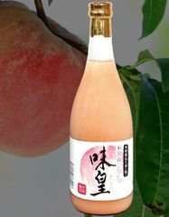 果樹園紀の国 味皇あじおう ももジュース 有田 和歌山のもも 桃ジュース 果汁50% 720ml (720x1)