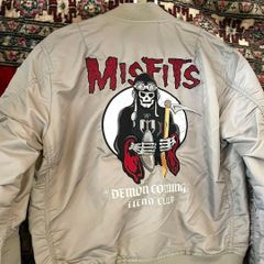 H&M/The Misfits MA-1 フライトジャケット ミスフィッツ/M/ - メルカリ