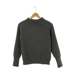 ANDERSEN-ANDERSEN　アンデルセンアンデルセン　CREW　NECK　SWEATER　クルーネックリブニットセーター　ニット　XXSサイズ　ITALY製　グレーのサムネイル