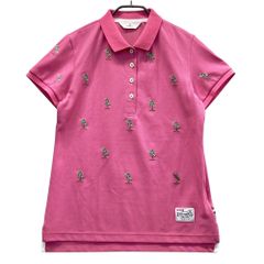 BALENCIAGA SPORTS ノースリーブ ポロシャツ ピンク M y86 - メルカリ