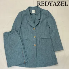 REDYAZEL レディアゼル セットアップ 3B テーラード ジャケット サイドジップ ミニスカート リネン混 セットアップのサムネイル
