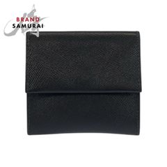 美品 PRADA プラダ サフィアーノ ブラック 黒 シルバー金具 レザー ケース 小銭入れ メンズ 505781 【中古】 美品 PRADA プラダ サフィアーノ ブラック 黒 シルバー金具 レザー