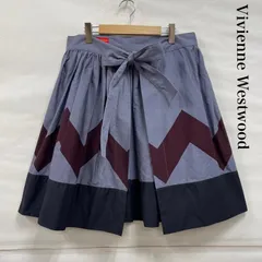 Vivienne Westwood red label ヴィヴィアン ウエストウッド レッドレーベル スカート ひざ丈スカート エプロン レイヤード 巻き スカート リボン イタリア製のサムネイル