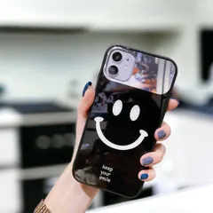 iPhone14 ケース iPhone14Pro ケース アイフォンケース TPU ペアルック 鏡面 ミラー ギフト 鏡面加工 スマホケース スマイルミラー ミラーケース アイフォーンカバー スマイル クリア 記念日 iPhoneケース スマホカバー 化粧鏡 